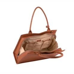 Sacoche Ordinateur Socha Straight Line Cognac 15,6 Inch -Ceintures Sales 003 11