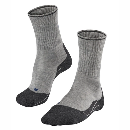 Chaussette De Randonnée Falke TK2 Wool Silk Women Light Grey 3 Chaussette De Randonnée Falke TK2 Wool Silk Women Light Grey