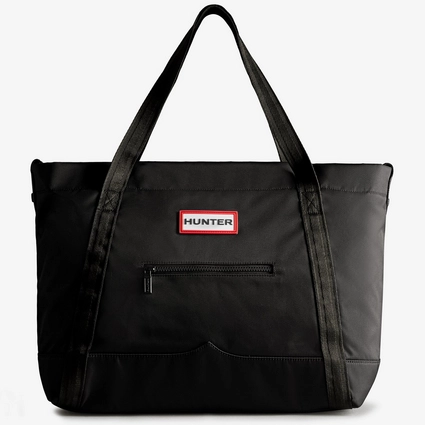 Sac à Main Hunter Nylon Topclip Tote Large Black 2 Sac à Main Hunter Nylon Topclip Tote Large Black
