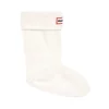 Chaussettes Hunter U Fleece Short Boot Sock Hunter White