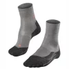 Chaussettes De Course à Pied Falke RU4 Wool Women Light Grey Melange 1 Chaussettes De Course à Pied Falke RU4 Wool Women Light Grey Melange -Ceintures Sales 16397 3830 frontview