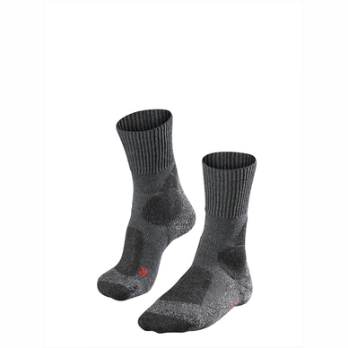 Chaussettes De Randonnée Falke TK 1 Women Asphalt Melange Gris Anthracite 3 Chaussettes De Randonnée Falke TK 1 Women Asphalt Melange Gris Anthracite