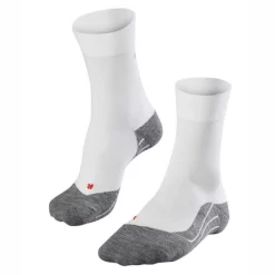 Chaussettes De Course à Pied Falke Men RU4 White Mix Blanc