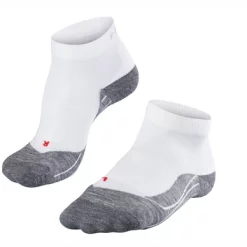 Chaussettes De Course à Pied Falke RU4 Short Women White Mix
