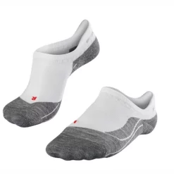 Chaussettes De Course à Pied Falke RU4 Invsible Women White Mix