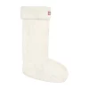 Chaussettes Hunter U Fleece Tall Boot Sock Hunter White -Ceintures Sales 1707836