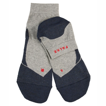 Chaussettes De Course Falke RU4 Short Men Lightgrey 4 Chaussettes De Course Falke RU4 Short Men Lightgrey – Image 2