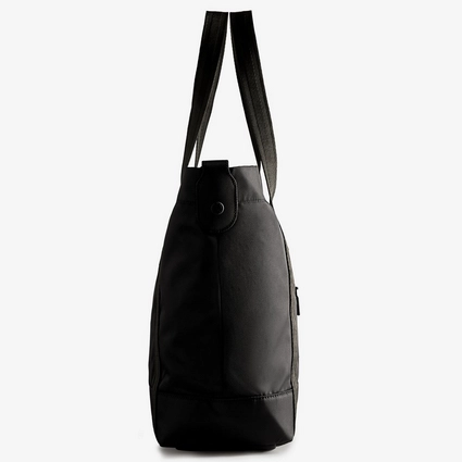 Sac à Main Hunter Nylon Topclip Tote Large Black 4 Sac à Main Hunter Nylon Topclip Tote Large Black – Image 3