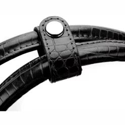 Sac à Main Socha Silver Tip Croco Black -Ceintures Sales 4029276049410 05