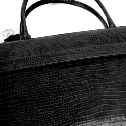 Sac à Main Socha Silver Tip Croco Black -Ceintures Sales 4029276049410 11