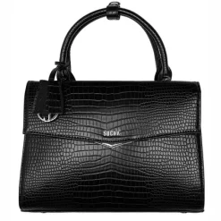 Sac à Main Socha Tiny Tip Croco Black 10 Inch