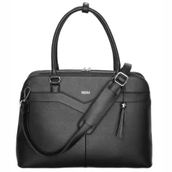 Sac à Main Socha Couture V Black 15.6 Inch -Ceintures Sales 4029276049434 03 1