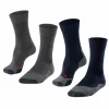 Chaussettes De Randonnée Falke TK2 Bundle Men Grey Blue (Set Van 2)