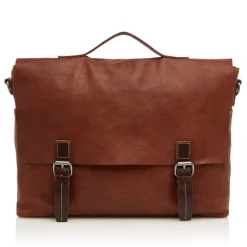 Mallette Castelijn & Beerens Maurice RFID 15,6 Inch Lichtbruin