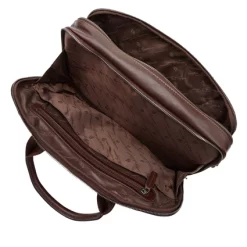 Sac D'Ordinateur Portable Castelijn & Beerens Firenze Mocca Deluxe 15,6 -Ceintures Sales 609473 MO c