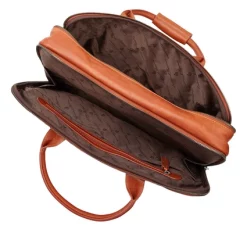 Sac D'Ordinateur Portable Castelijn & Beerens Firenze Lichtbruin 17 -Ceintures Sales 609474 LB c