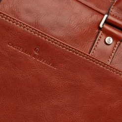 Sac D'Ordinateur Portable Castelijn & Beerens Verona RFID 15,6 Inch Lichtbruin -Ceintures Sales 689472 LB e