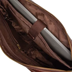 Sac D'Ordinateur Portable Castelijn & Beerens Verona RFID 15,6 Inch Mocca -Ceintures Sales 689472 MO c