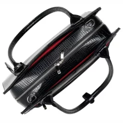 Sac à Main Socha Midi Croco Black 14 Inch -Ceintures Sales SO 076 3