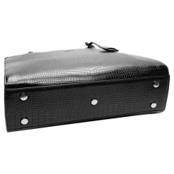 Sac à Main Socha Midi Croco Black 14 Inch -Ceintures Sales SO 076 4