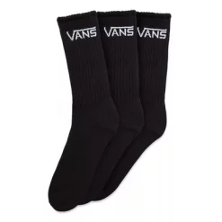 Chaussettes Vans Boys Classic Crew Black (Lot De 3)