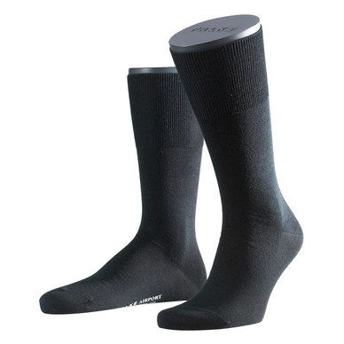 Chaussettes Falke Airport SO Black Noir 3 Chaussettes Falke Airport SO Black Noir