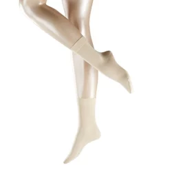 Chaussettes Falke Cotton Touch SO Cream Beige